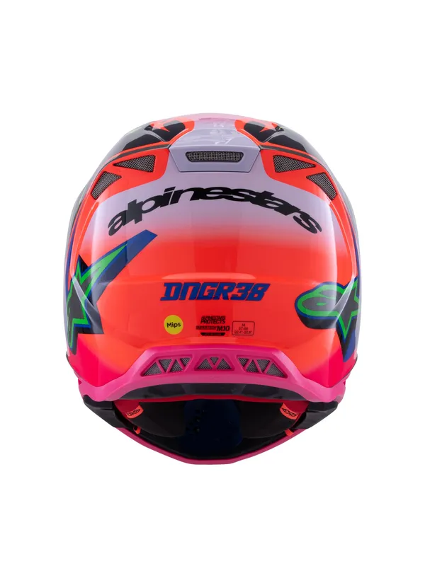 Casque ALPINESTARS S-M10 Deegan or/pu/pk - vue 6