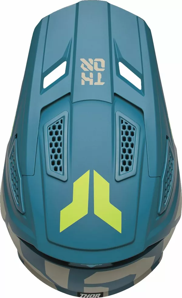Casque THOR Fleet Forge Bleu Taille L - vue 5