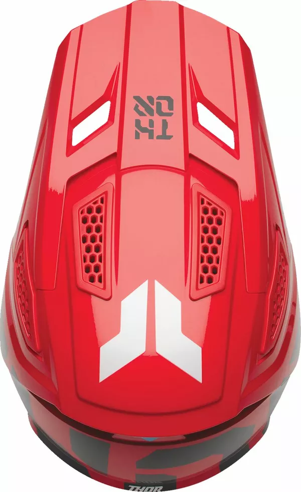 Casque THOR Fleet Forge Rouge 2XL - vue 5