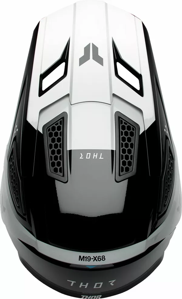 Casque THOR Fleet Storm BK/WH 2X - vue 5