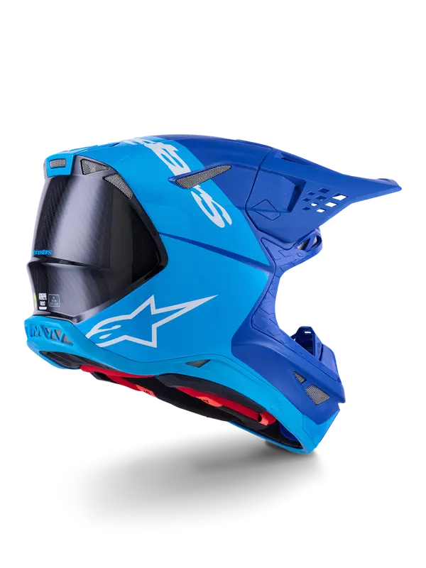 Casque ALPINESTARS S-M10 Bleu Flood/Noir - vue 5