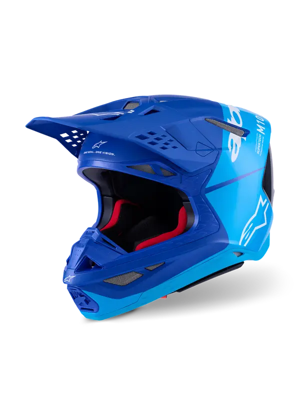 Casque ALPINESTARS S-M10 Bleu Flood/Noir