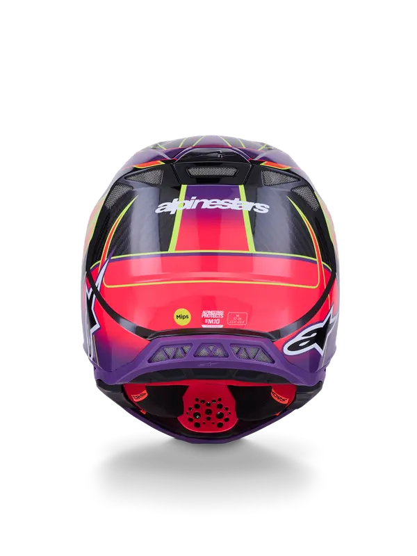 Casque ALPINESTARS S-M10 Era rose/violet/jaune S - vue 4