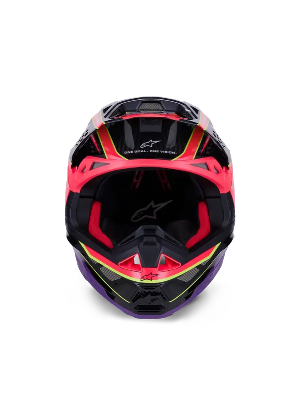 Casque ALPINESTARS S-M10 Era rose/violet/jaune S - vue 6