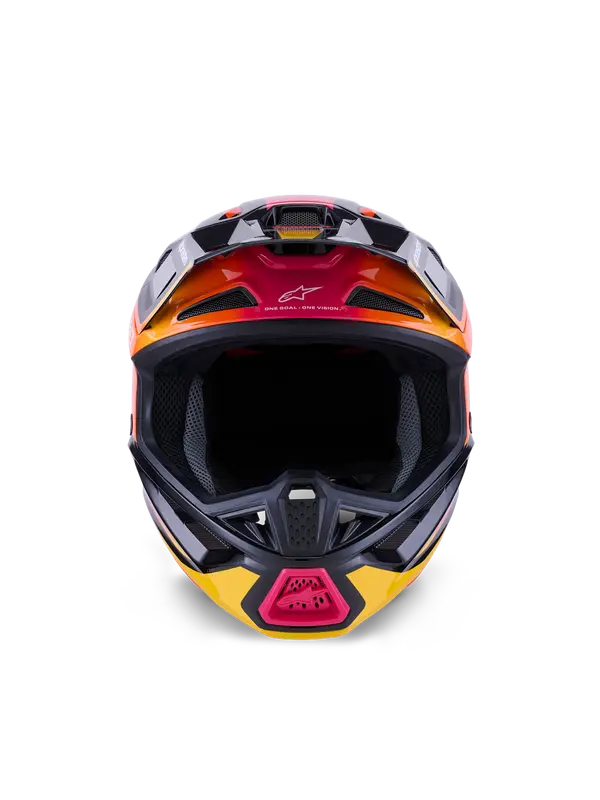 Casque ALPINESTARS SM7 Rise noir/jaune/rose taille M - vue 3