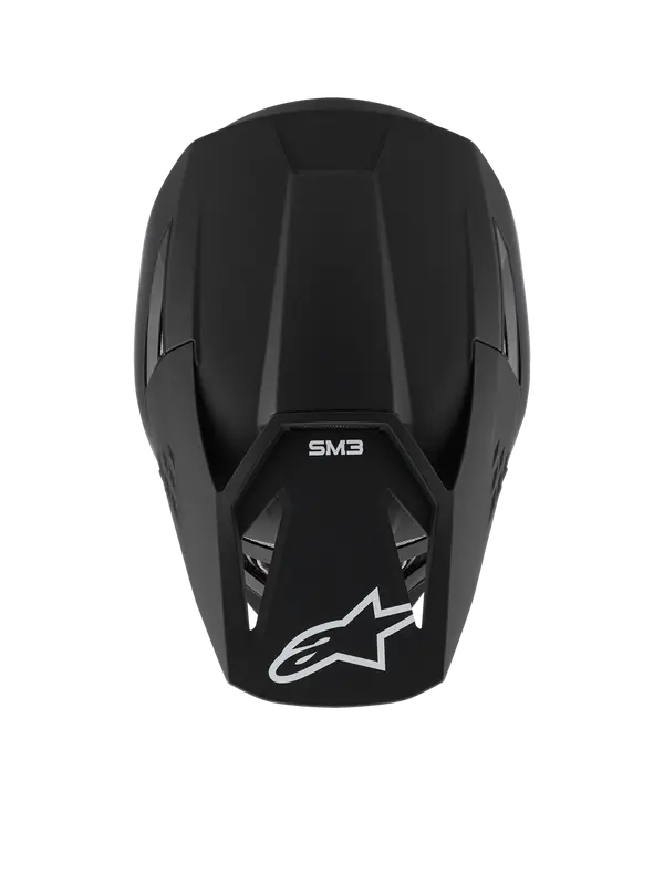 Casque Alpinestars SM3 noir mat XS - vue 3