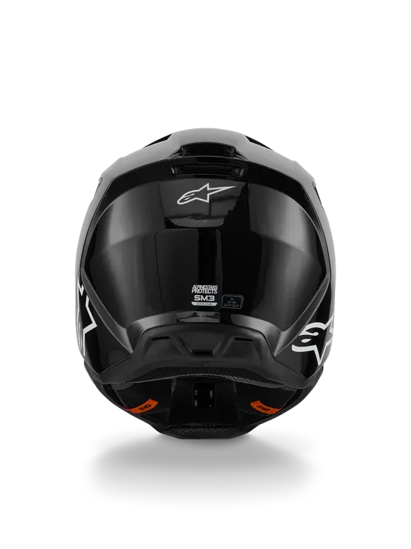 Casque Alpinestars SM3 noir brillant M - vue 4