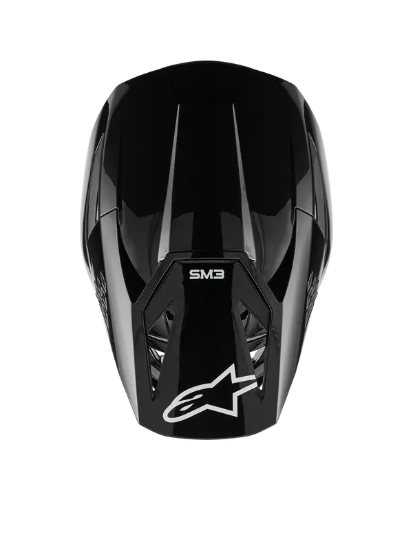 Casque Alpinestars SM3 noir brillant M - vue 6
