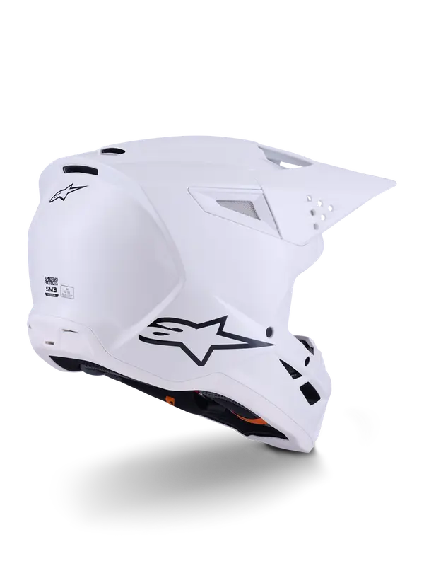 Casque ALPINESTARS SM3 blanc brillant S - vue 7