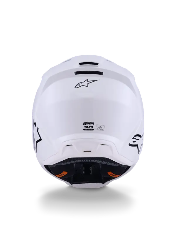 Casque Alpinestars SM3 blanc brillant taille M - vue 5