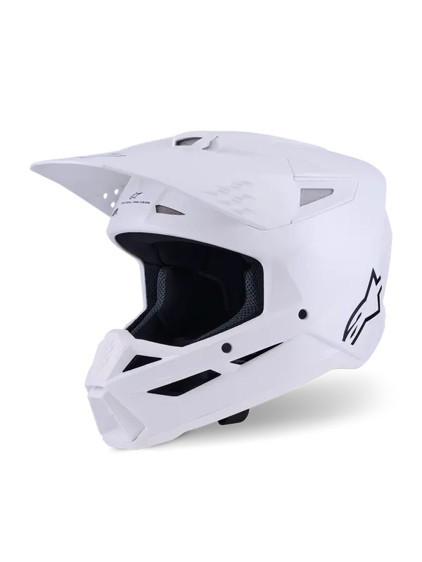 Casque Alpinestars SM3 blanc brillant taille L