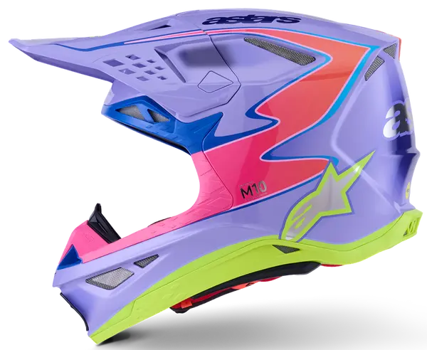 Casque ALPINESTARS SM10 Jett Pourpre/Rose M - vue 5