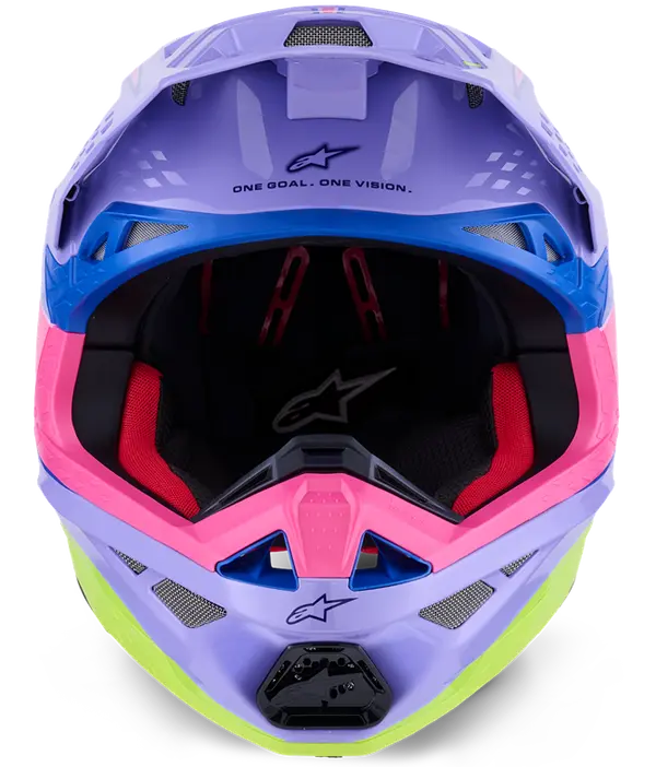 Casque ALPINESTARS SM10 Jett Pourpre/Rose M - vue 6