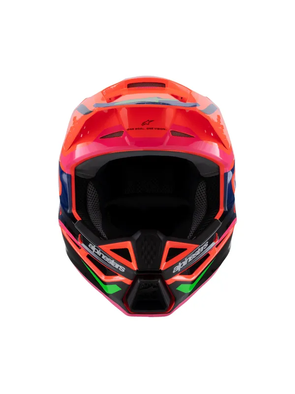 Casque Alpinestars YTH SM3 Deegan or/pu/pk - vue 5