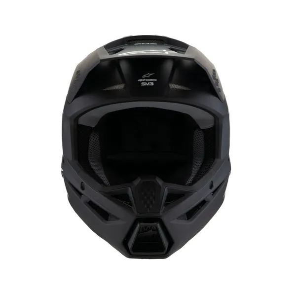 Casque intégral Alpinestars YTH SM3 Solid Black YL - vue 5