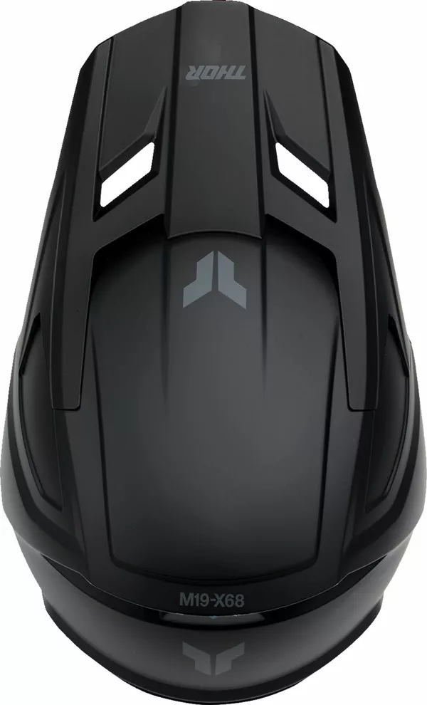 Casque THOR Fleet Youth Blackout S - vue 5