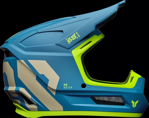 Casque THOR Fleet YTH Forge Blue S - vue 2