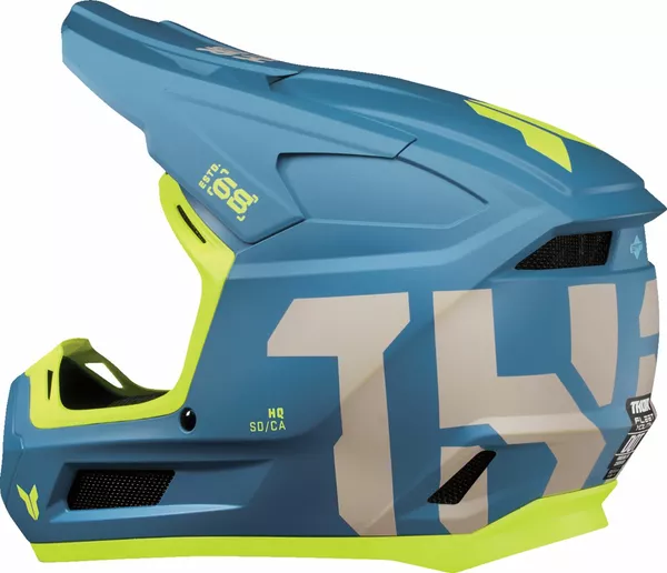 Casque THOR Fleet YTH Forge Blue S - vue 4