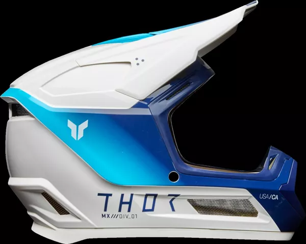Casque THOR Fleet Youth Storm WH/NV M - vue 2
