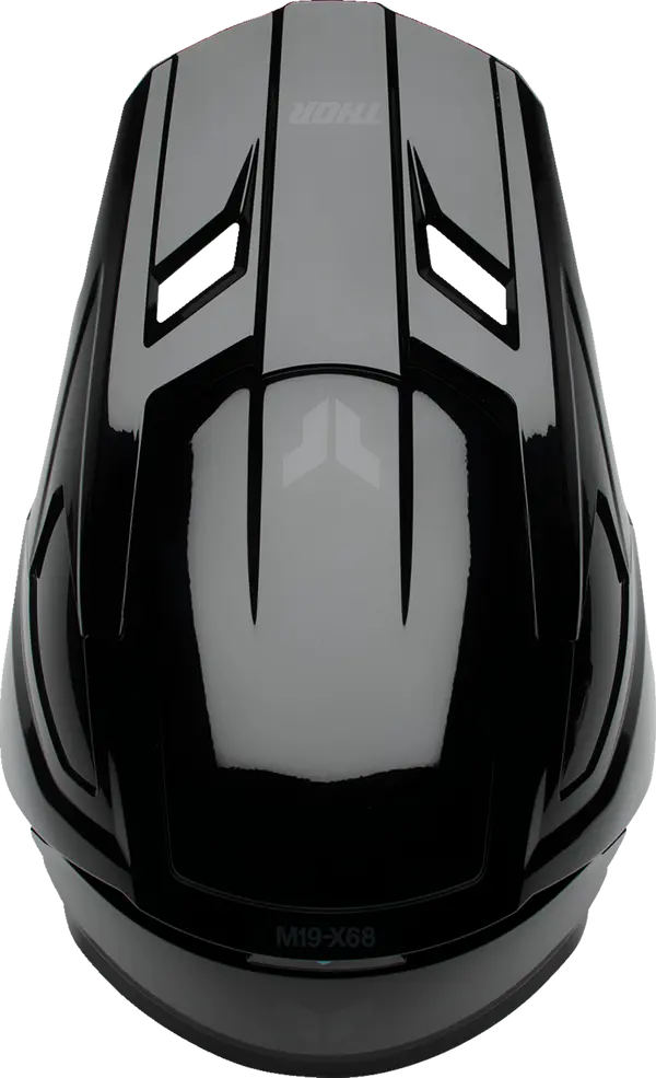 Casque THOR Fleet Youth Blackout GL - vue 4