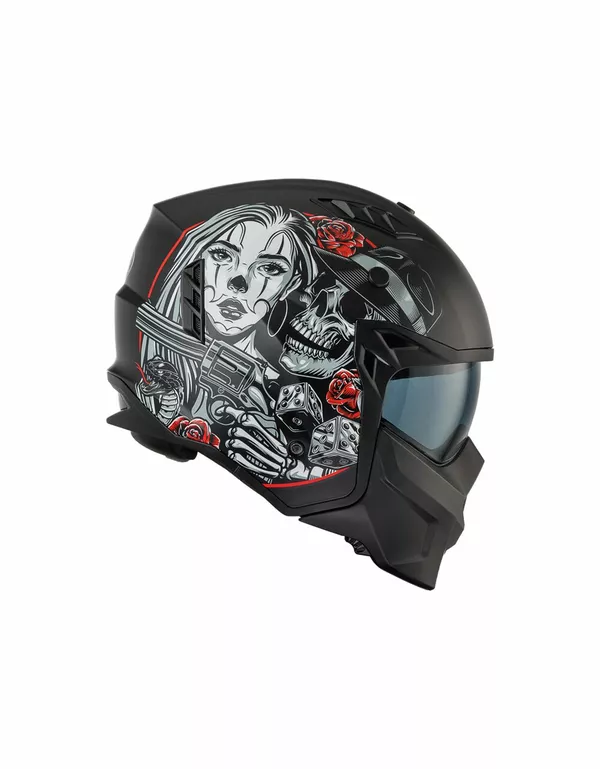 Casque Premier Helmets Subverter DB 9 BM XS - vue 5