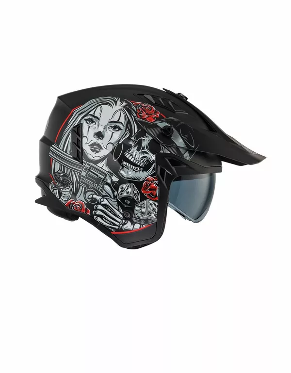 Casque Premier Helmets Subverter DB 9 BM XL - vue 4