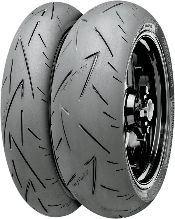 Pneu arrière Continental 120/70-17 58W TL CSA2 - vue 5