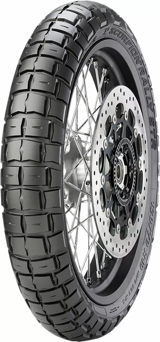 Pneu avant Pirelli Scorpion Rally STR 110/70R17 54H TL M+S - vue 3