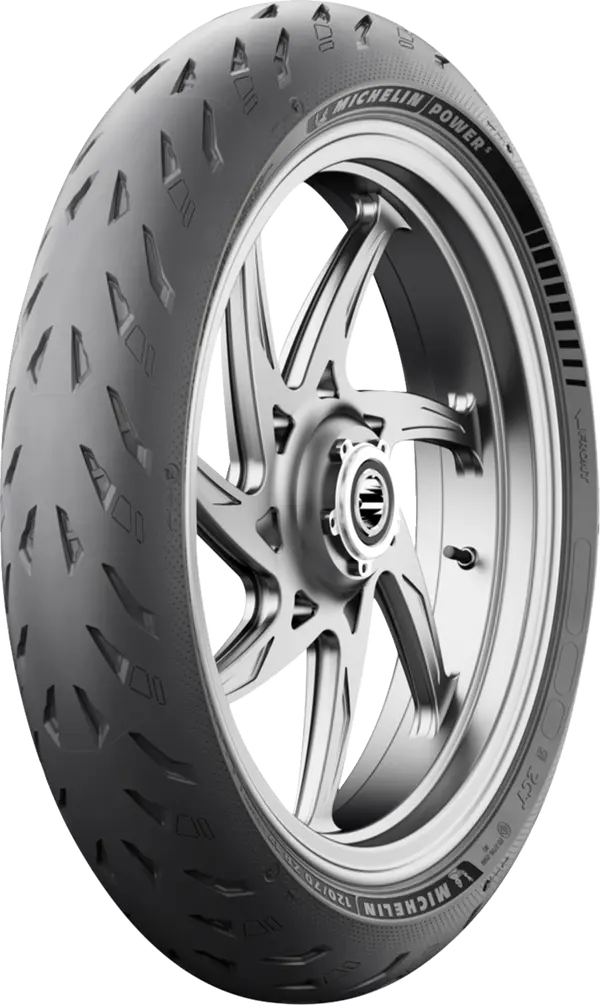 Pneu avant Michelin 120/70 ZR 17 M/C (58W) TL Power 5 - vue 3