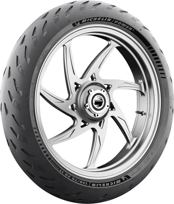 Pneu avant Michelin 120/70 ZR 17 M/C (58W) TL Power 5 - vue 5