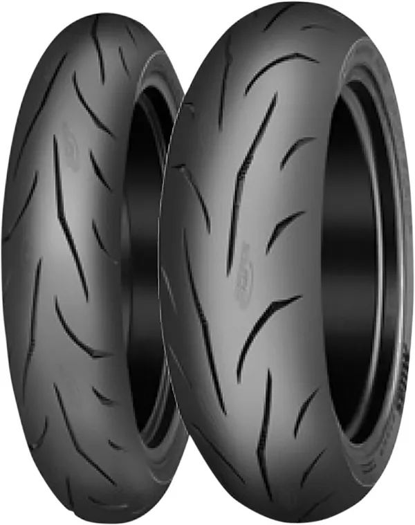 Pneu avant Mitas 120/70 ZR 17 (58W) TL Sport Force + EV - vue 4