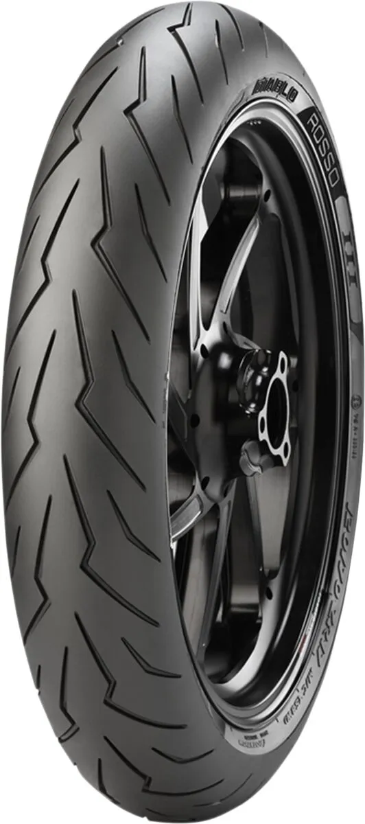 Pneu avant Pirelli Diablo Rosso III 130/70ZR16 61W TL - vue 2