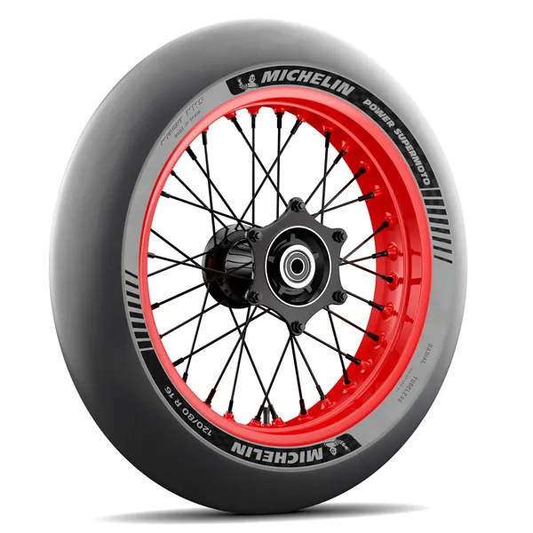 Pneu arrière Michelin Power Supermoto Soft 120/75 R 16.5 NHS - vue 5