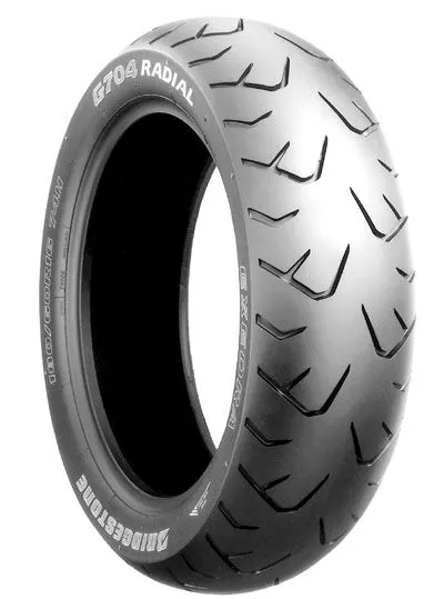 Pneu arrière Bridgestone 180/60-16 74H TL G704 - vue 2