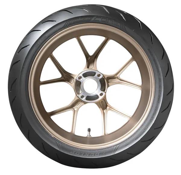 Pneu arrière Dunlop Qualifier Core 180/55ZR17 (73W) TL - vue 8