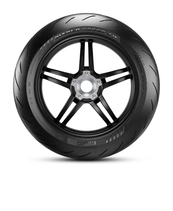 Pneu arrière Pirelli Diablo Rosso IV 140/70R17 66H TL - vue 3