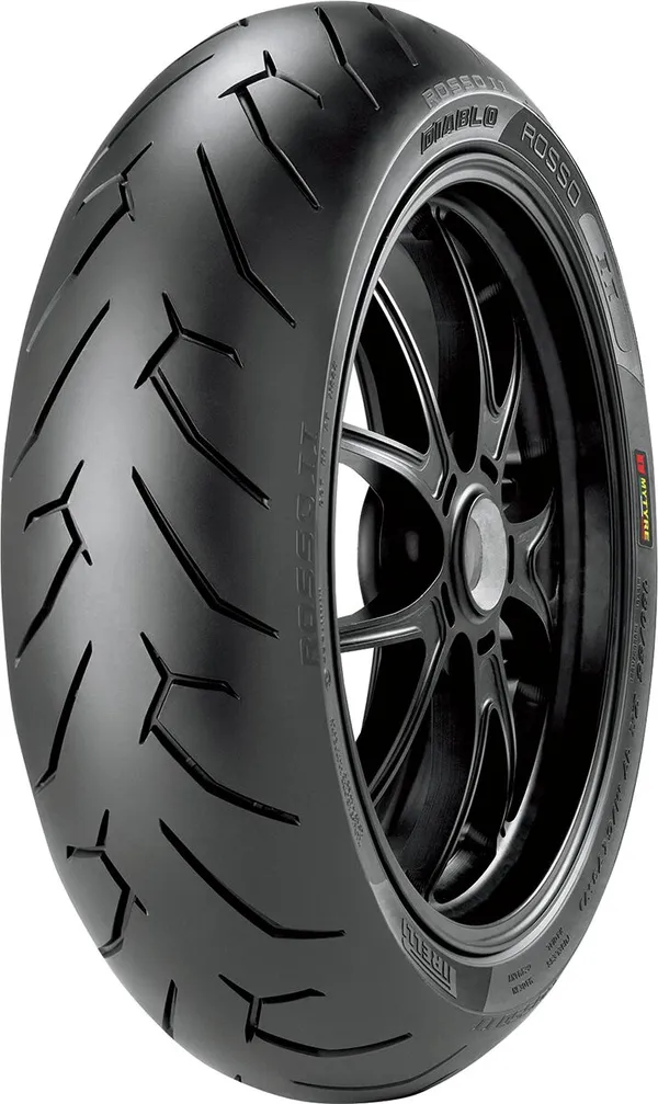 Pneu arrière Pirelli Diablo Rosso 2 180/55-17 73W TL - vue 3