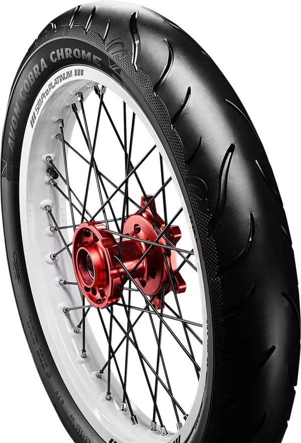 Pneu avant AVON CC AV91 130/70B18 69H TL - vue 3