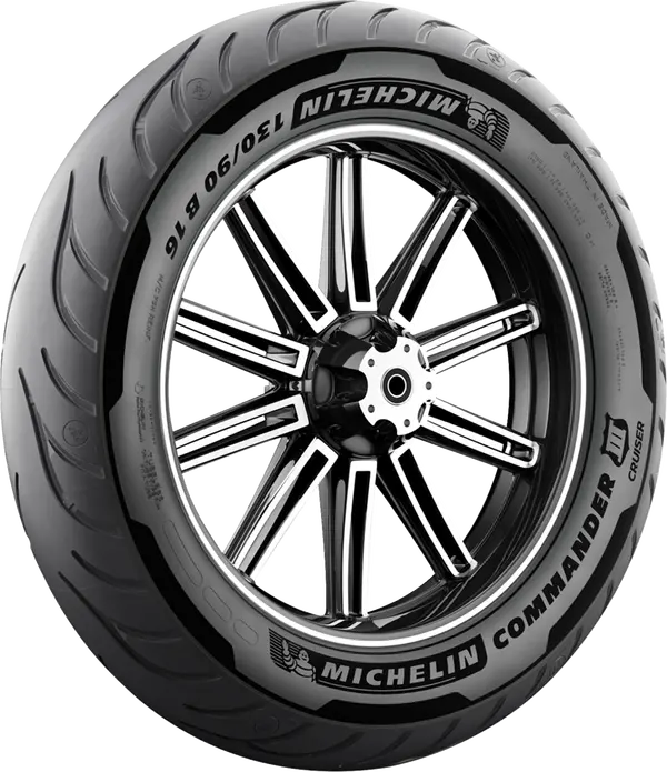 Pneu arrière Michelin Commander III Cruiser 110/90 B 19 M/C 62H TL/TT - vue 8