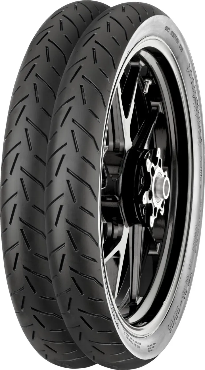 Pneu Continental 90/90-18 57P TL avant - vue 2