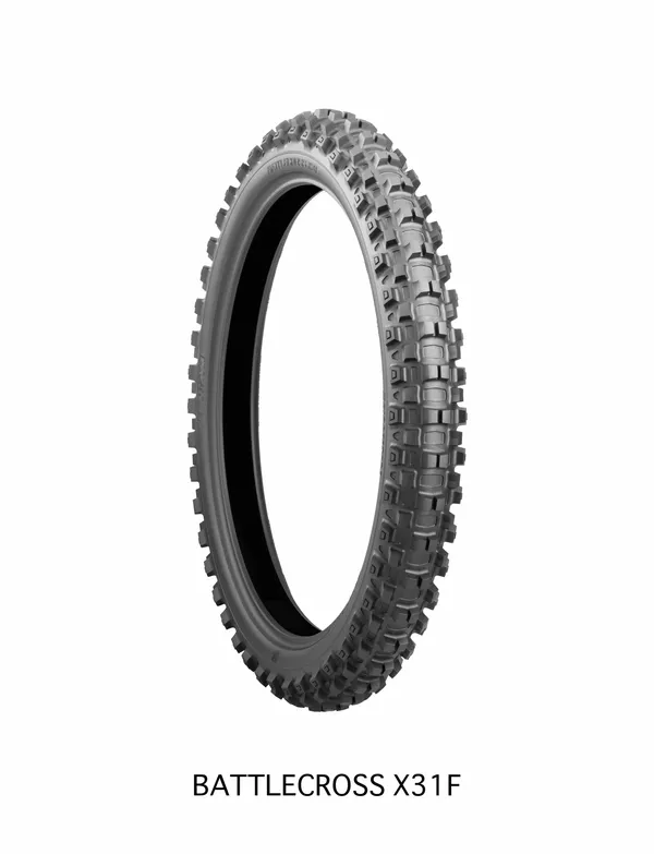 Pneu arrière Bridgestone Battlcross X31 80/100-21 NHS 51M TT - vue 2