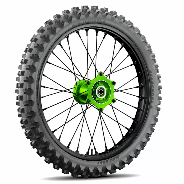 Pneu avant Michelin Starcross 6 80/100-21 M/C 51M TT medium soft - vue 5