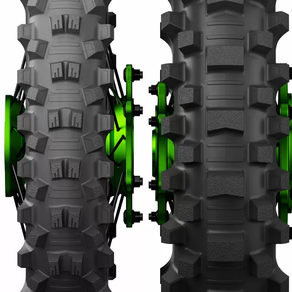 Pneu avant Michelin Starcross 6 80/100-21 M/C 51M TT medium soft - vue 8