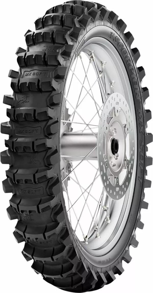 Pneu Pirelli Scorpion MX Soft 100/90-19 57M TT arrière - vue 2