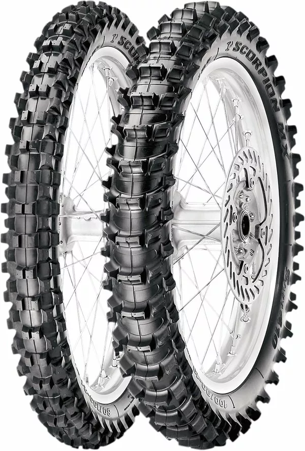 Pneu Pirelli Scorpion MX Soft 100/90-19 57M TT arrière - vue 3