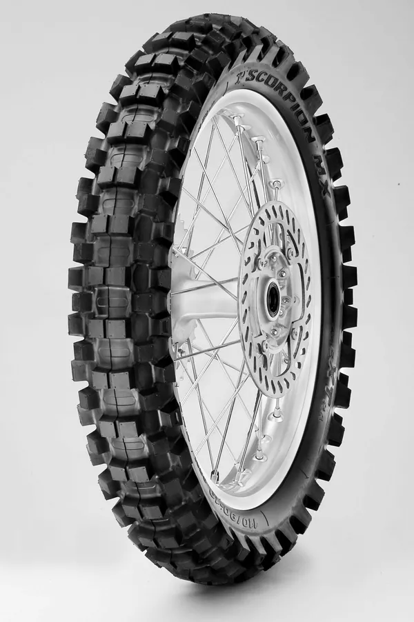 Pneu arrière Pirelli Scorpion MX Extra 100/90-19 57M TT NHS - vue 2