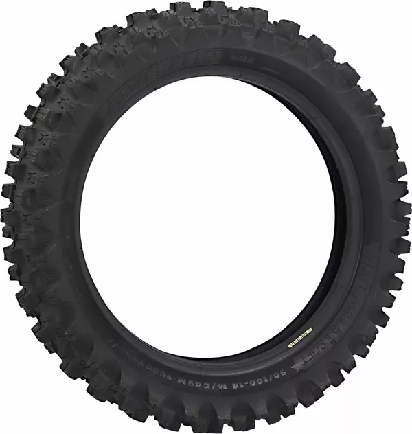 Pneu avant 90/100-14 Michelin NHS 49M TT Starcross 5 Soft - vue 2