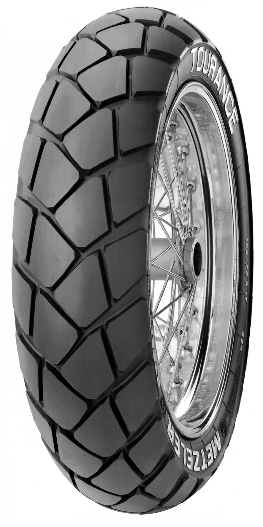 Pneu arrière Metzeler Tourance 120/80-18 62S TT - vue 2