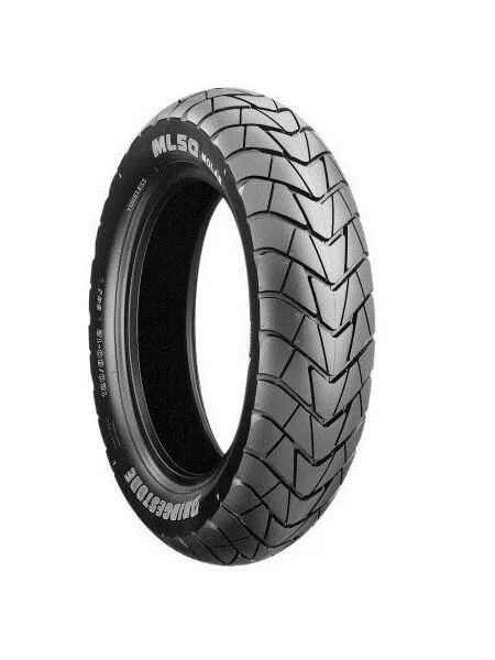 Pneu avant Bridgestone MOLAS ML50 110/80-10 58J TL - vue 2