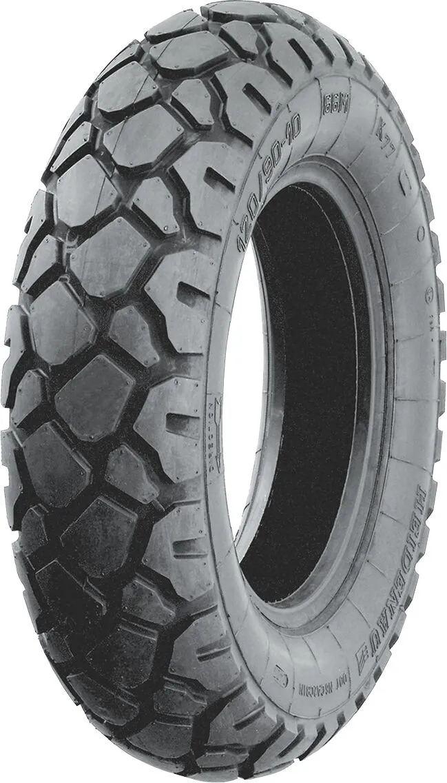 Pneu hiver Heidenau 120/90-10 66M TL K77 Snowtex M+S - vue 2